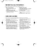 Preview for 17 page of Daewoo KOR-63ND5S Operating Instructions & Cook Book