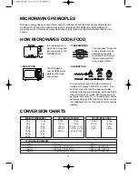 Preview for 20 page of Daewoo KOR-63ND5S Operating Instructions & Cook Book