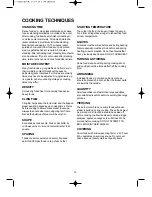 Preview for 21 page of Daewoo KOR-63ND5S Operating Instructions & Cook Book