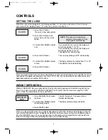 Предварительный просмотр 9 страницы Daewoo KOR-63RA Operating Instructions & Cook Book