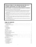 Preview for 2 page of Daewoo KOR-63XQ0S Service Manual