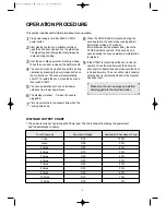 Preview for 8 page of Daewoo KOR-6C2B5S Operating Instructions & Cook Book