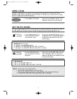 Preview for 11 page of Daewoo KOR-6C2B5S Operating Instructions & Cook Book