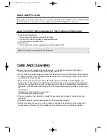 Preview for 13 page of Daewoo KOR-6C2B5S Operating Instructions & Cook Book