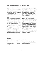 Preview for 10 page of Daewoo KOR-6C375S Operating Instructions & Cook Book