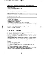 Preview for 12 page of Daewoo KOR-6C6R Operating Instructions & Cook Book