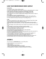 Preview for 17 page of Daewoo KOR-6C6R Operating Instructions & Cook Book