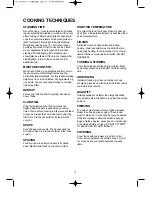 Preview for 19 page of Daewoo KOR-6C6R Operating Instructions & Cook Book