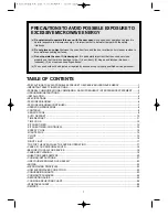 Preview for 2 page of Daewoo KOR-6CDS8A18 Operating Instructions & Cook Book