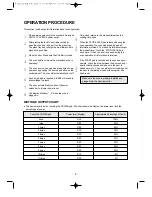 Preview for 9 page of Daewoo KOR-6CDS8A18 Operating Instructions & Cook Book