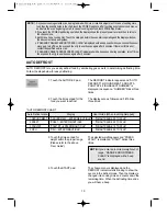 Preview for 11 page of Daewoo KOR-6CDS8A18 Operating Instructions & Cook Book