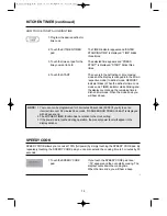 Preview for 15 page of Daewoo KOR-6CDS8A18 Operating Instructions & Cook Book