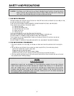 Предварительный просмотр 3 страницы Daewoo KOR-6L05 Service Manual