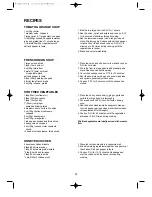 Preview for 26 page of Daewoo KOR-6L0B1A Operating Instructions & Cook Book