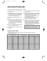 Предварительный просмотр 7 страницы Daewoo KOR-6L0B3S Operating Instructions & Cook Book