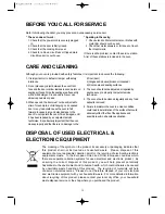 Предварительный просмотр 16 страницы Daewoo KOR-6L0B3S Operating Instructions & Cook Book