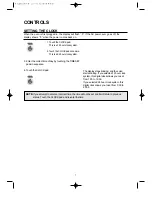 Preview for 8 page of Daewoo KOR-6L2B3S Operating Instructions & Cook Book