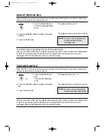 Preview for 9 page of Daewoo KOR-6L2B3S Operating Instructions & Cook Book