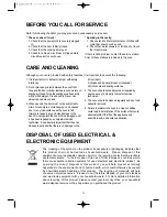 Preview for 16 page of Daewoo KOR-6L2B3S Operating Instructions & Cook Book