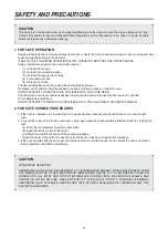 Предварительный просмотр 3 страницы Daewoo KOR-6L5K3S Service Manual