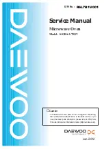 Daewoo KOR-6L7B1V Service Manual preview