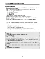 Preview for 3 page of Daewoo KOR-6N0A5S Service Manual