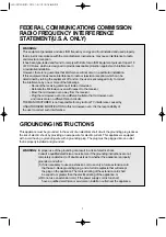 Preview for 4 page of Daewoo KOR-6N1G5 Operating Instructions Manual