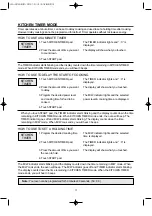 Preview for 13 page of Daewoo KOR-6N1G5 Operating Instructions Manual