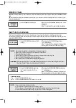 Preview for 14 page of Daewoo KOR-6N1G5 Operating Instructions Manual