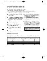 Preview for 9 page of Daewoo KOR-6N9RR Operating Instruction