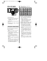 Предварительный просмотр 6 страницы Daewoo KOR-6NF7 Operating Instructions & Cook Book