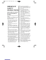 Preview for 5 page of Daewoo KOR-6NF75S Operating Instructions Manual