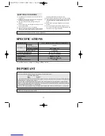 Preview for 14 page of Daewoo KOR-6NF75S Operating Instructions Manual