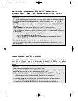 Preview for 4 page of Daewoo KOR-6NM51A Operating Instructions & Cook Book