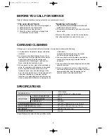 Preview for 9 page of Daewoo KOR-6NM51A Operating Instructions & Cook Book