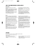 Preview for 12 page of Daewoo KOR-6NM51A Operating Instructions & Cook Book