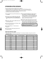 Preview for 9 page of Daewoo KOR-6NMB1 Operating Instructions & Cook Book