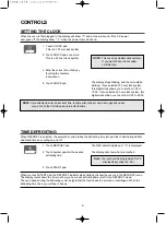 Preview for 10 page of Daewoo KOR-6NMB1 Operating Instructions & Cook Book