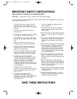 Preview for 3 page of Daewoo KOR-6Q175S Operating Instructions & Cook Book