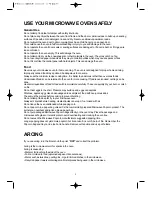 Preview for 10 page of Daewoo KOR-6Q175S Operating Instructions & Cook Book