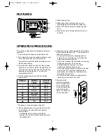 Preview for 5 page of Daewoo KOR-6Q275S Operation And Cooking Manual