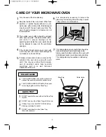 Preview for 12 page of Daewoo KOR-6Q2B5S Operating Instructions & Cook Book