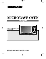 Daewoo KOR-6Q4R5S Operating Instructions & Cook Book preview