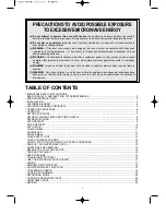 Preview for 2 page of Daewoo KOR-6Q4R5S Operating Instructions & Cook Book