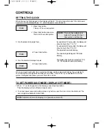 Preview for 8 page of Daewoo KOR-6Q4R5S Operating Instructions & Cook Book