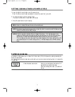 Preview for 9 page of Daewoo KOR-6Q4R5S Operating Instructions & Cook Book