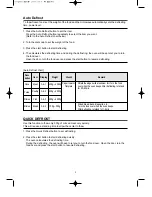 Preview for 10 page of Daewoo KOR-6Q4R5S Operating Instructions & Cook Book