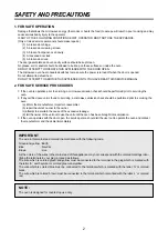 Preview for 3 page of Daewoo KOR-6Q8G5S Service Manual