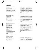 Preview for 18 page of Daewoo KOR-6QG75S Operating Instructions & Cook Book