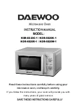 Предварительный просмотр 15 страницы Daewoo KOR-6S20C-1 Instruction Manual